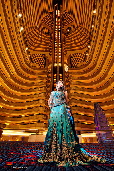 Marriott Marquis Bride